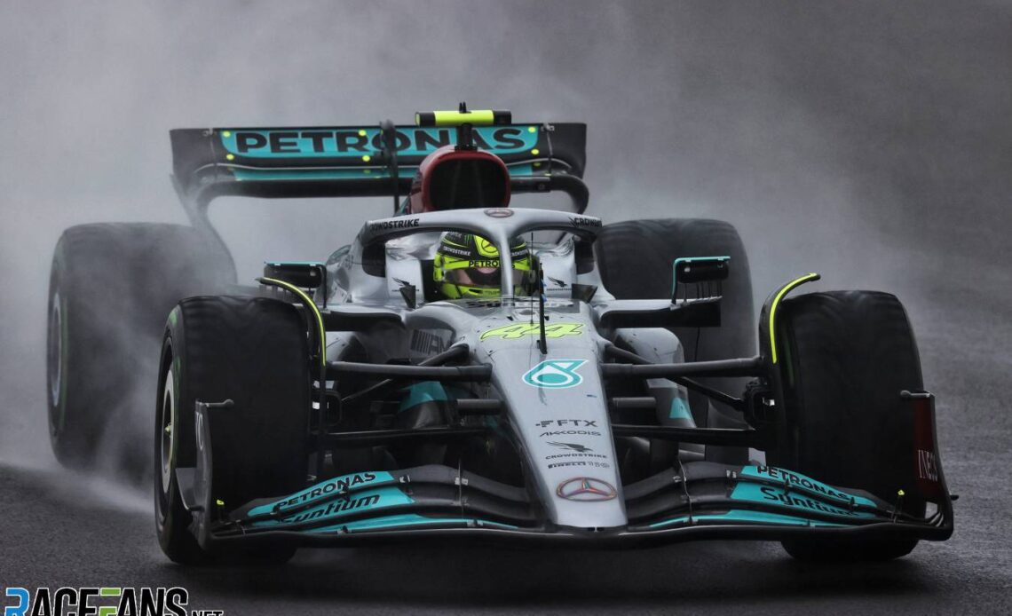 Lewis Hamilton, Mercedes, Silverstone, 2022