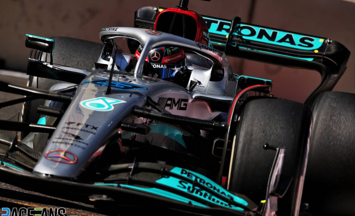 George Russell, Mercedes, Baku Street Circuit, 2022