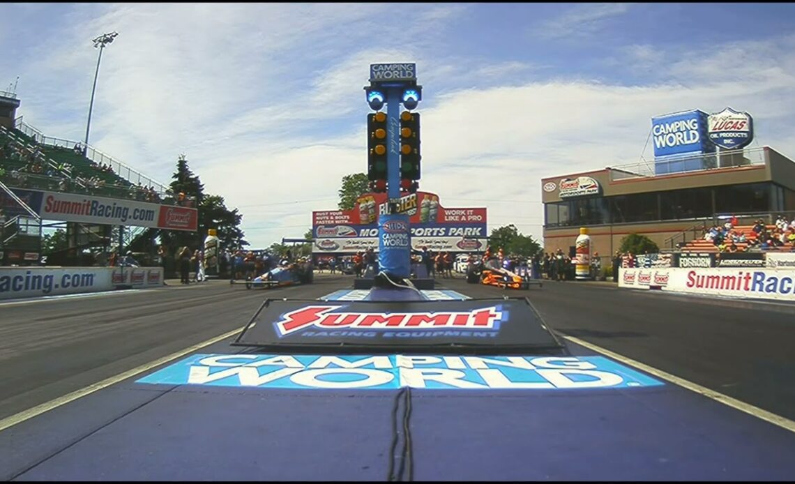 Mick Steele, Jared Dreher, Top Alcohol Dragster, Rnd 3 Qualifying, Summit Racing Equipment Nationals