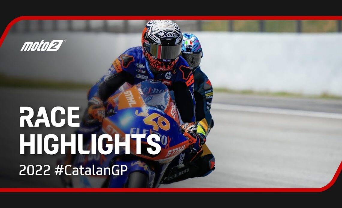 Moto2™ Race Highlights | 2022 #CatalanGP