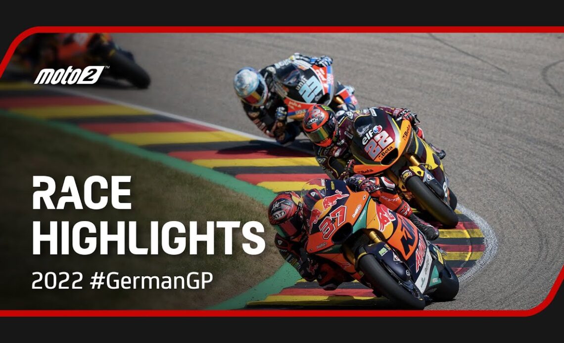 Moto2™ Race Highlights | 2022 #GermanGP
