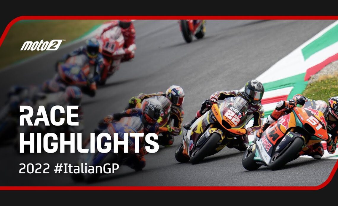 Moto2™ Race Highlights | 2022 #ItalianGP