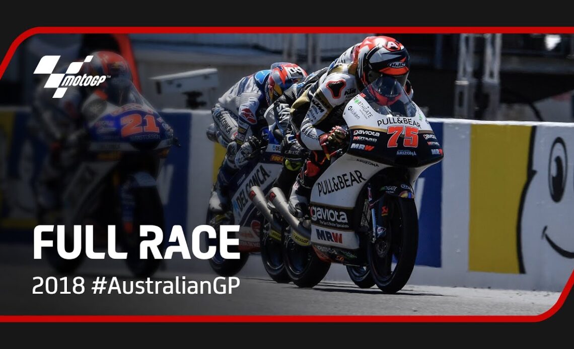 Moto3 Full Race | 2018 #AustralianGP