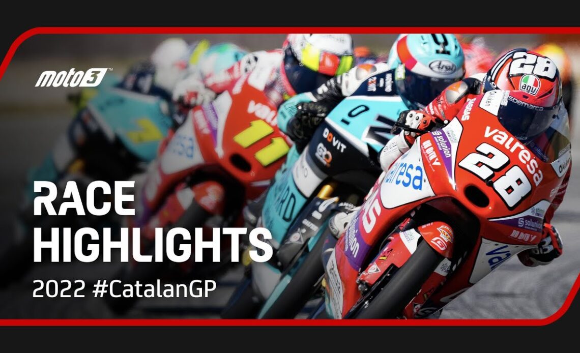 Moto3™ Race Highlights | 2022 #CatalanGP