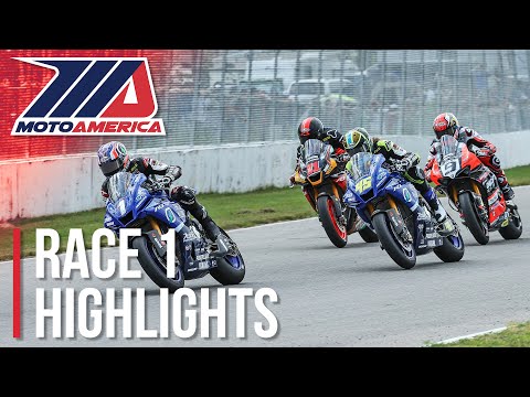 MotoAmerica Medallia Superbike Race 1 Highlights at Brainerd International Raceway 2022