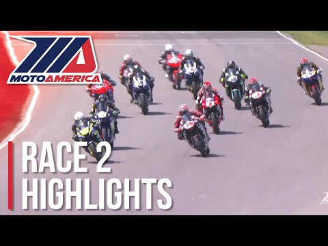 MotoAmerica Supersport Race 2 Highlights at Brainerd International Raceway 2022