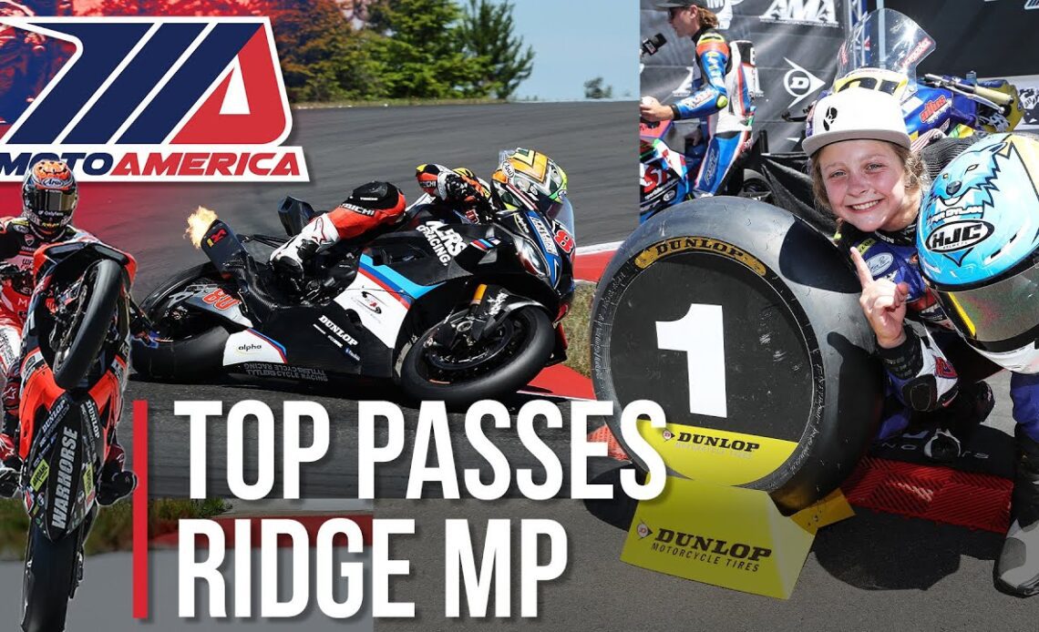 MotoAmerica Top Motorcycle Passes at Ridge Motorsports Park 2022