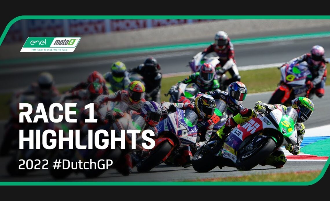 MotoE™ Race 1 Highlights | 2022 #DutchGP