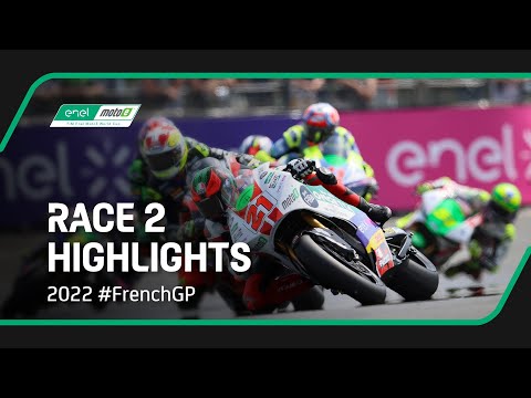 MotoE™ Race 2  Highlights | 2022 #FrenchGP