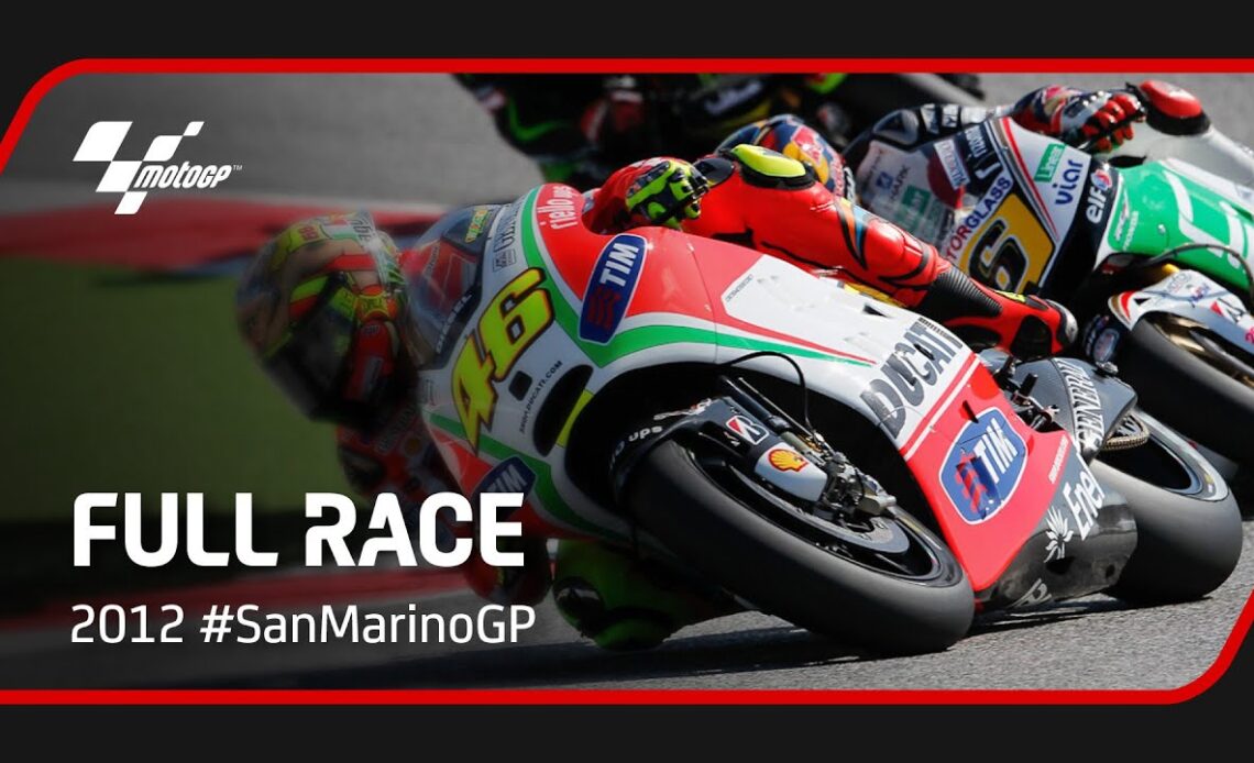 MotoGP™ Full Race | 2012 #SanMarinoGP 🇸🇲