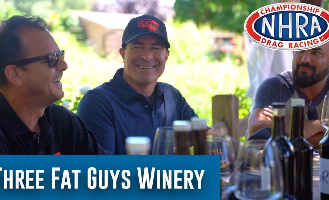 NHRA drivers try their hand at winemaking