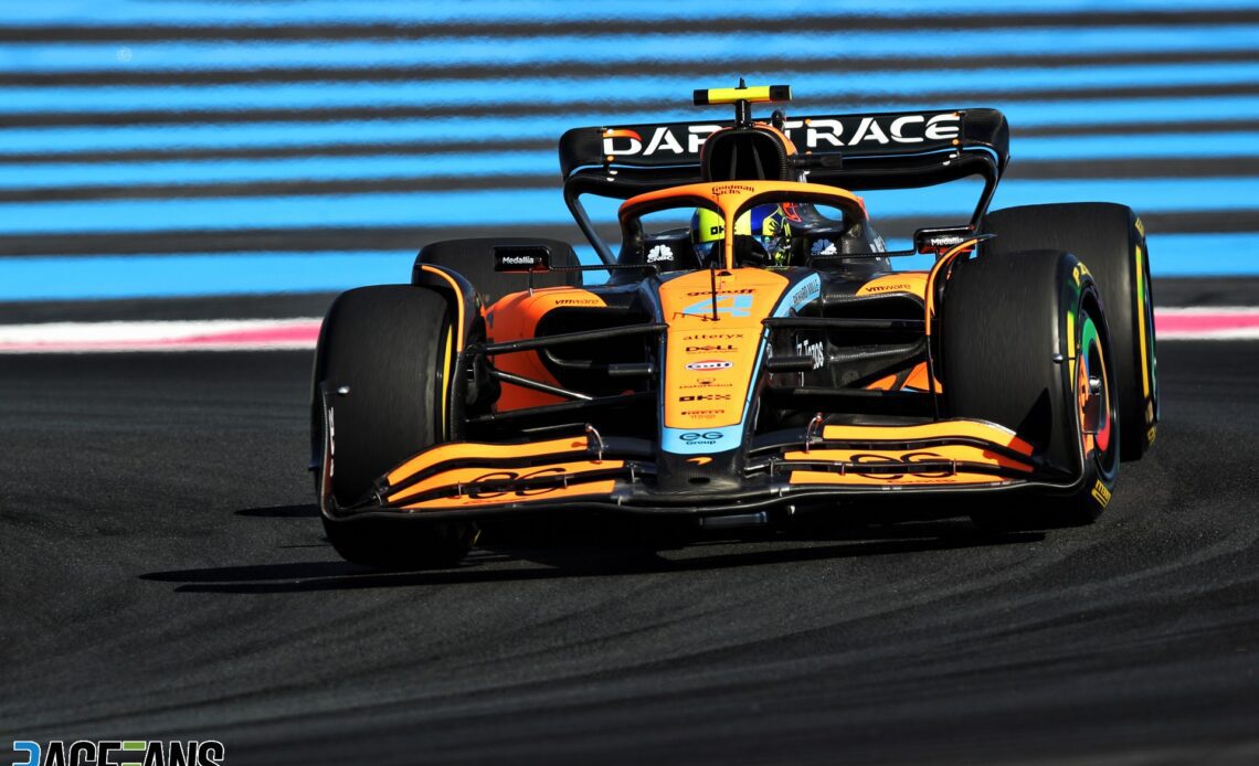 Lando Norris, McLaren, Paul Ricard, 2022