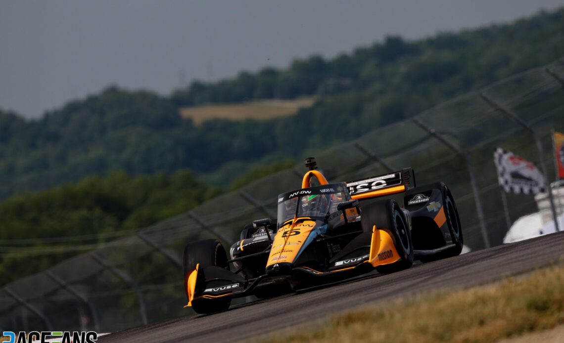 O'Ward becomes ninth different IndyCar pole sitter in nine rounds at Mid-Ohio · RaceFans