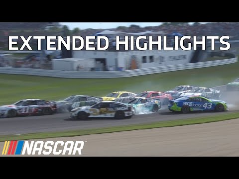 Overtime Thriller: NASCAR Cup Series Extended Highlights from Indy