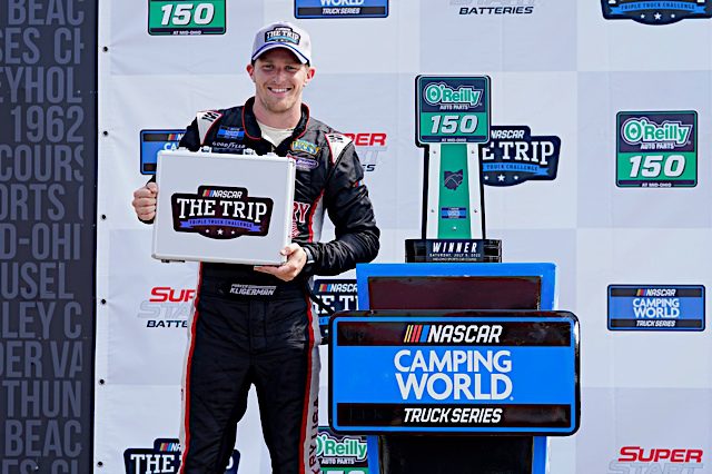 Parker Kligerman Scores First Truck Win Since 2017