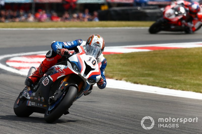 Hickman impressed in his previous WSBK appearance in 2019 at Donington on a works BMW