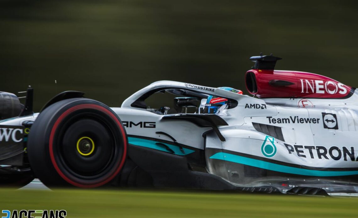 George Russell, Mercedes, Red Bull Ring, 2022