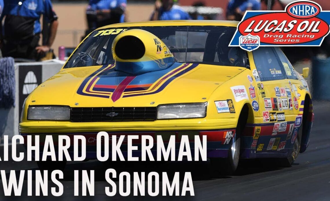 Richard Okerman wins Top Sportsman at the DENSO NHRA Sonoma Nationals