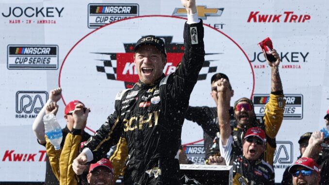 Tyler Reddick Wins First NASCAR Cup Series