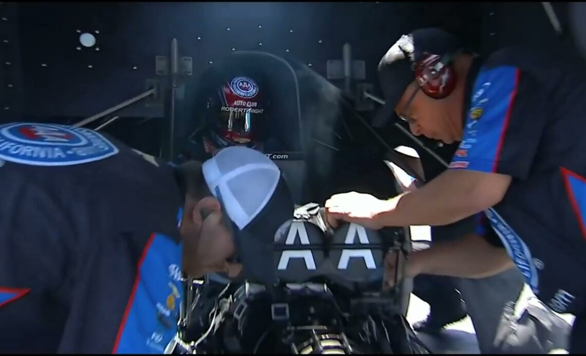 Ron Capps, Robert Hight, Dean Antonelli, Top Fuel Funny Car, Eliminations Rnd 2, Thunder Valley Nati