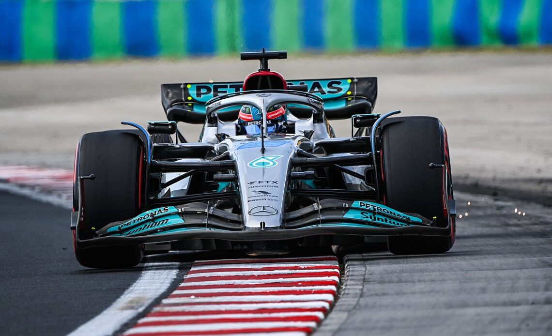 Russell takes Hungarian GP pole
