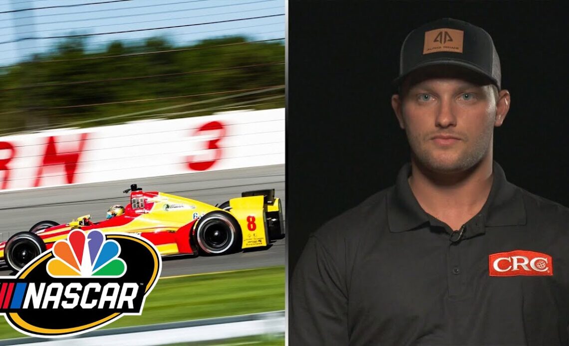 Sage Karam makes emotional NASCAR return to Pocono after 2015 IndyCar fatality | Motorsports on NBC