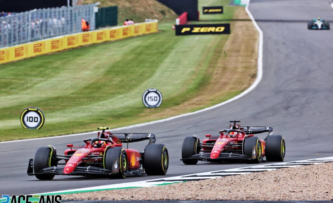 Carlos Sainz Jr, Ferrari, Silverstone, 2022
