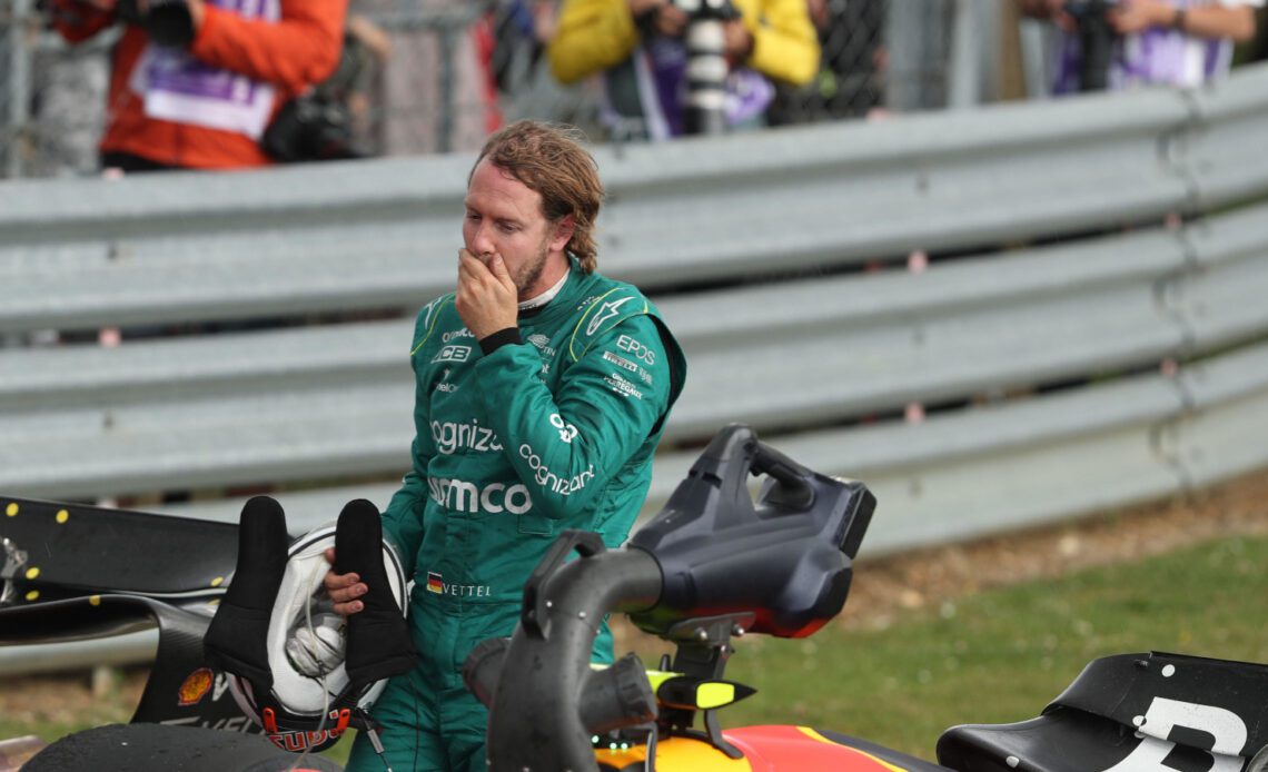 Sebastian Vettel in state of confusion over Aston Martin's pace at British Grand Prix