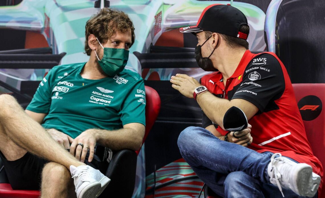 Sebastian Vettel messaged Charles Leclerc after French GP crash
