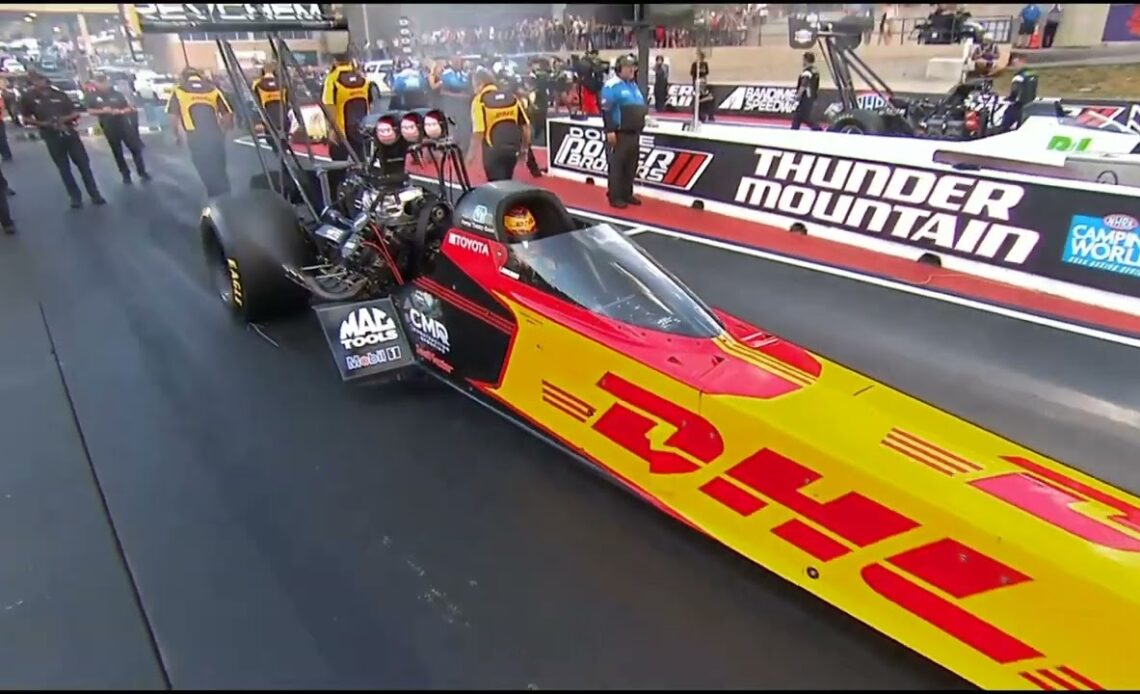 Shawn Langdon, Josh Hart, Top Fuel Dragster Qualifying Rnd 4, Dodge Power Brokers, Mile-High Nation