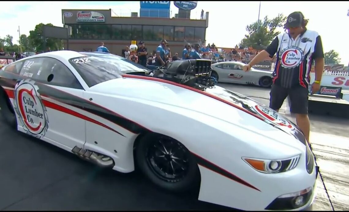 Stan Shelton, Jose Gonzalez, Pro Mod Rnd 1 Eliminations, Summit Racing Equipment Nationals,