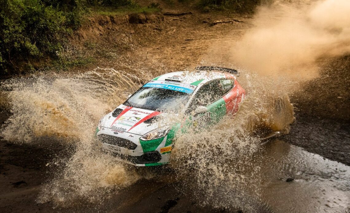 Maxine Wahome only drove her WRC3 car on dirt for the first time at Safari Rally Kenya