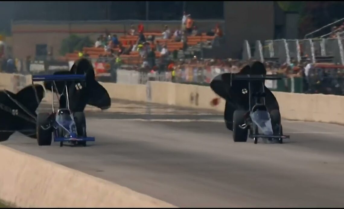 Todd Bruce, Jeff Chatterson, Top Alcohol Dragster, Rnd 3 Qualifying, Summit Racing Equipment Nationa