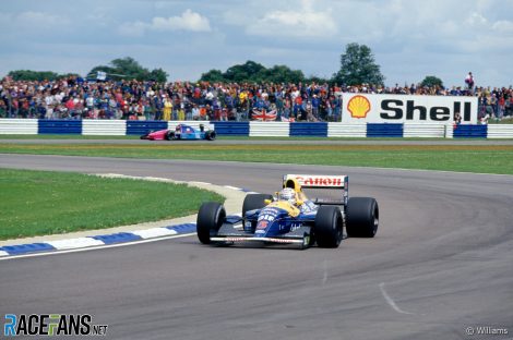 Vettel "felt like a five-year-old" in 1992 Williams demo run · RaceFans