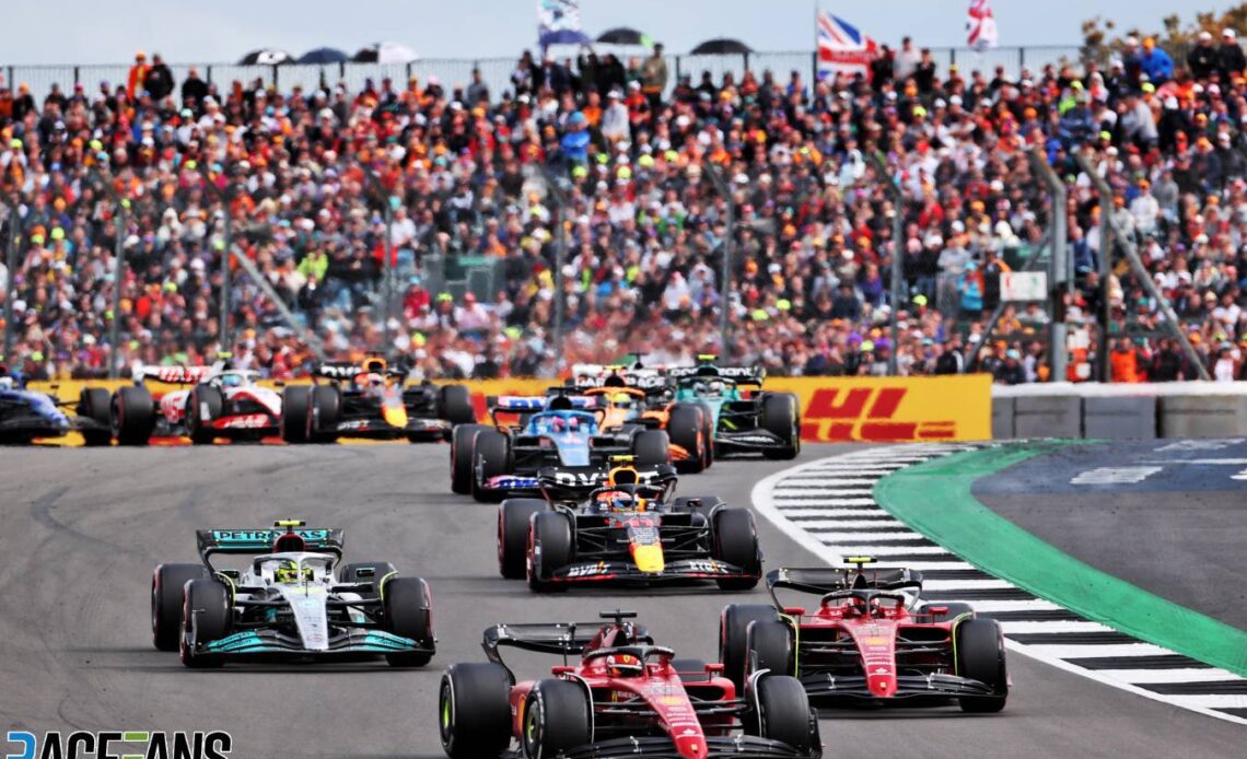 Charles Leclerc, Ferrari, Silverstone, 2022