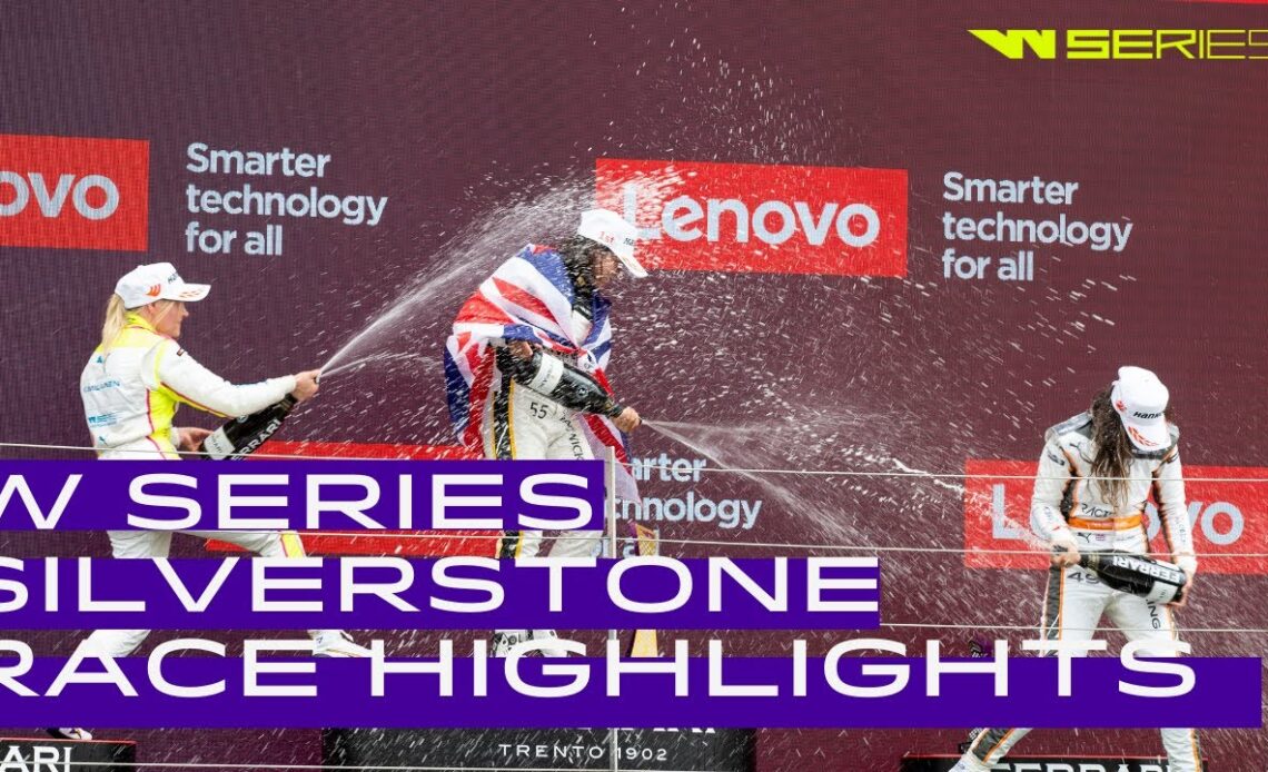 W Series Silverstone | Race Highlights