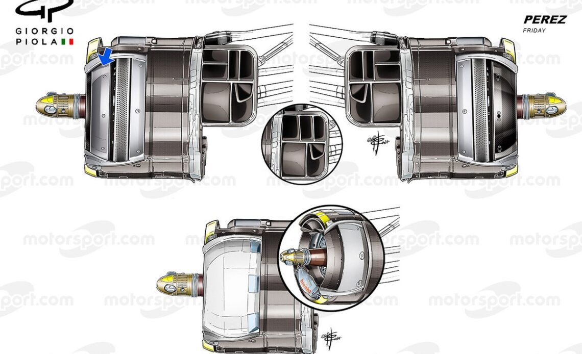 RB16B brake ducts