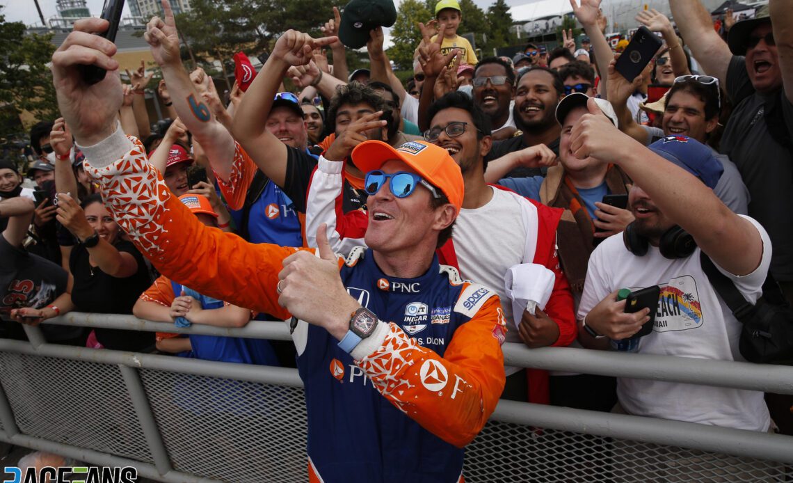 With milestone victory, Dixon's "blah yeah" could now yield his seventh title · RaceFans