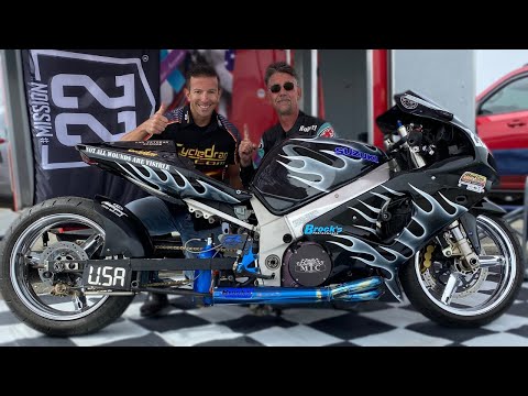 You'll Never Guess WHY he built this BEASTLY NITROUS GSXR 1000!
