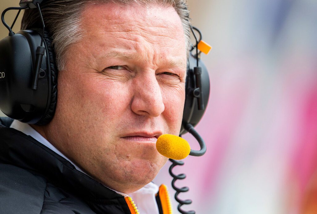 McLaren boss Zak Brown