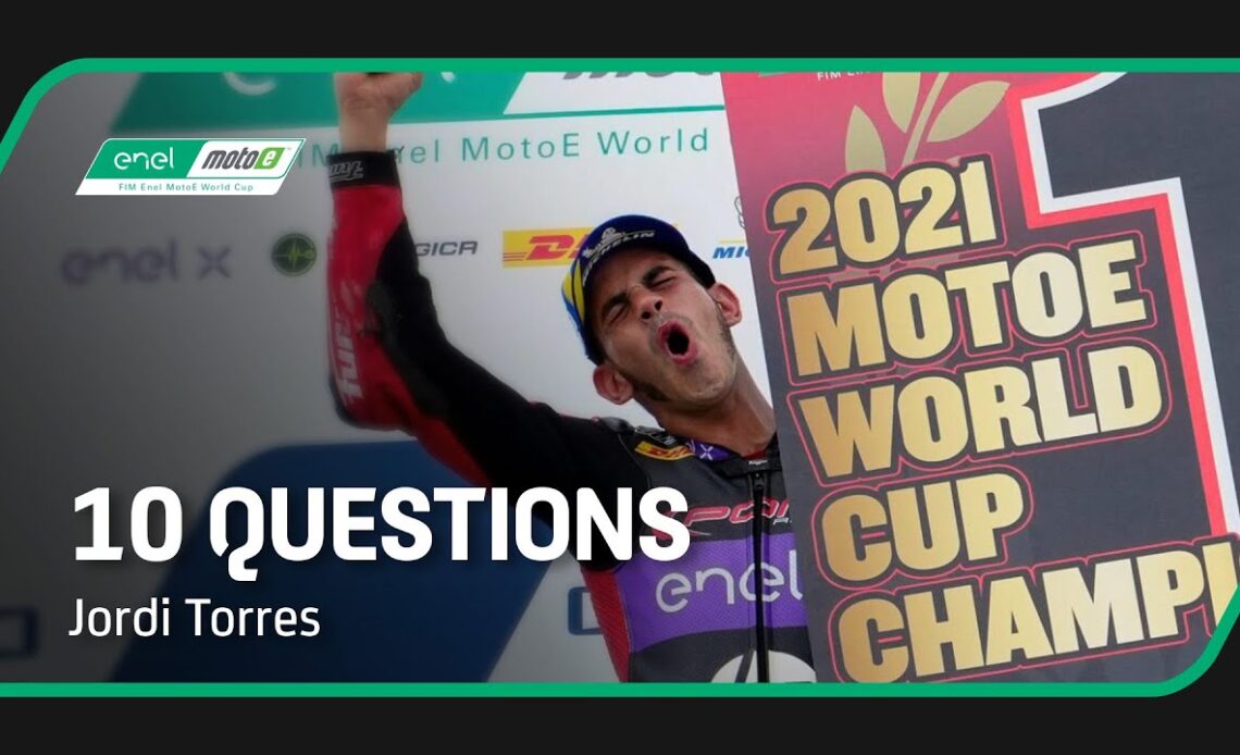 10 Questions with Jordi Torres | 2022 #MotoE