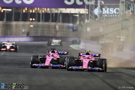 Esteban Ocon, Fernando Alonso, Alpine, Jeddah Corniche Circuit, 2022