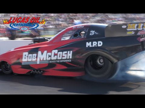 2022 NHRA Lucas Oil Nationals | Top Alcohol Funny Car Eliminations | Brainerd, MN