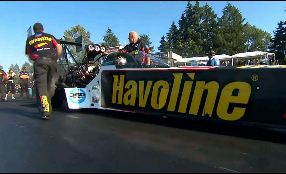 Alex Laughlin, Jim Maroney, Top Fuel Dragster, Qualifying Rnd 1, Flav R Pac Northwest Nationals, Pac