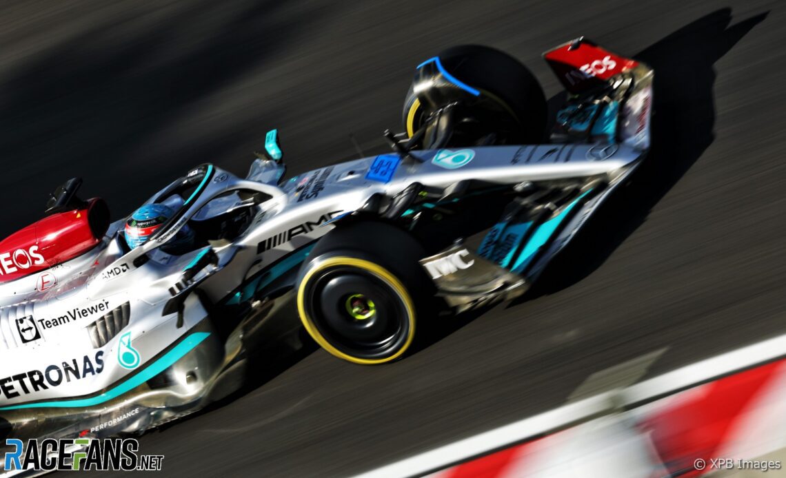 George Russell, Mercedes, Hungaroring, 2022