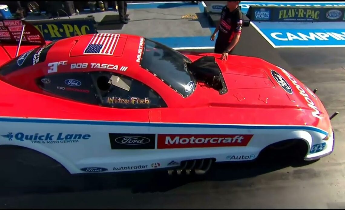 Bob Tasca, Cruz Pedregon, Top Fuel Funny Car, Qualifying Rnd 1, Flav R Pac Northwest Nationals, Paci