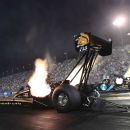 Bob Tasca III, 'out here making some real horsepower,' tops NHRA Funny Car qualifying in Kansas