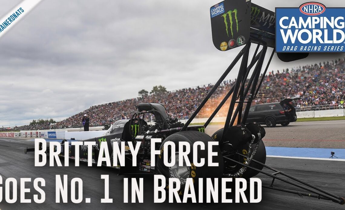 Brittany Force takes sixth No. 1 qualifier of season