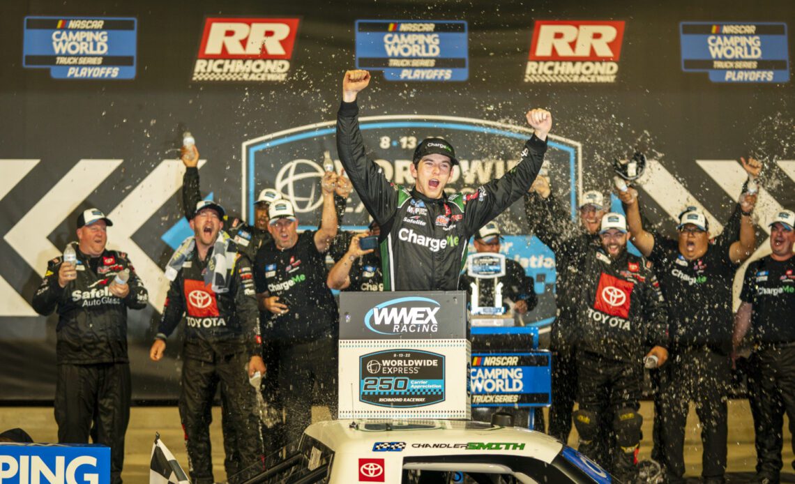 Chandler Smith Dominates NASCAR Truck Series Playoff Race at Richmond – Motorsports Tribune
