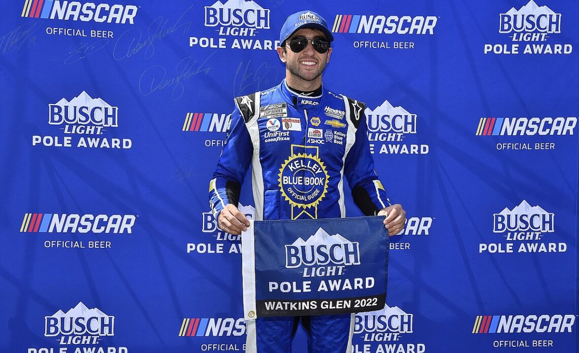 Chase Elliott takes Watkins Glen Cup pole, Raikkonen 27th